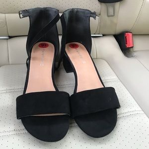 Black heels